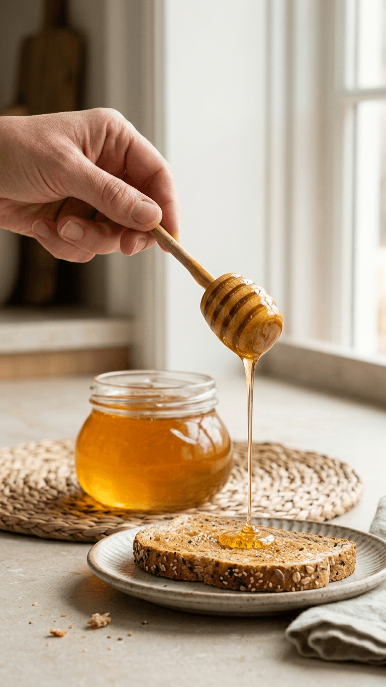 Wild forest honey